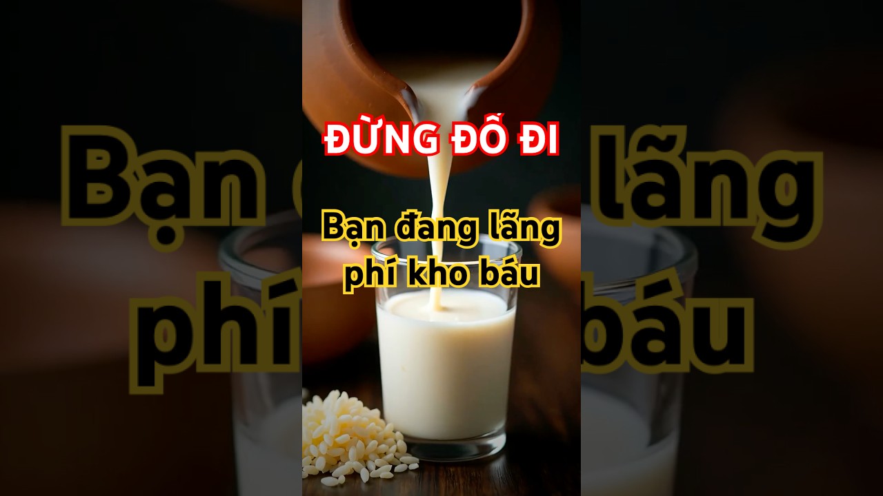 Tận dụng nước vo gạo rửa mặt và tăng cường sức khỏe da