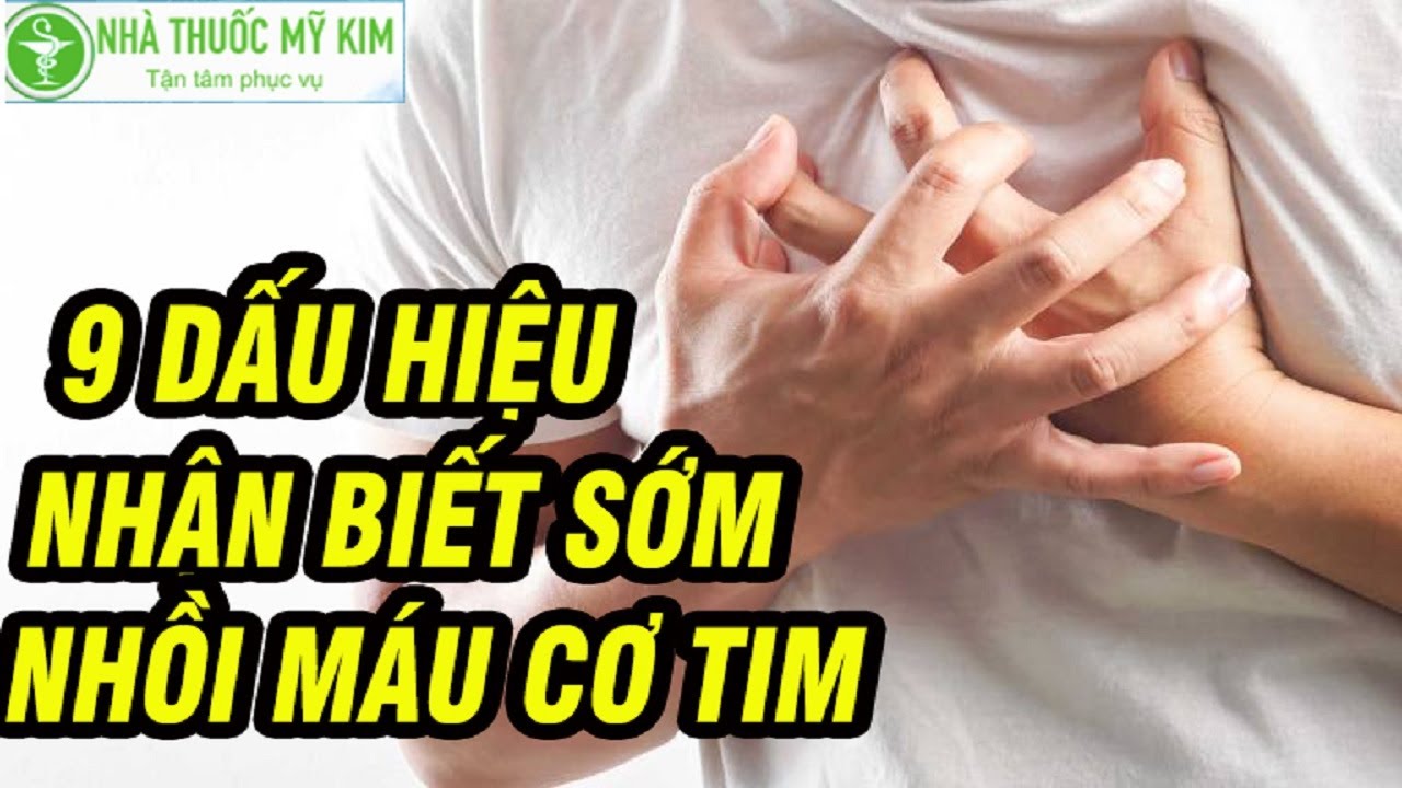 Các dấu hiệu nhận biết nhồi máu cơ tim cần lưu ý.