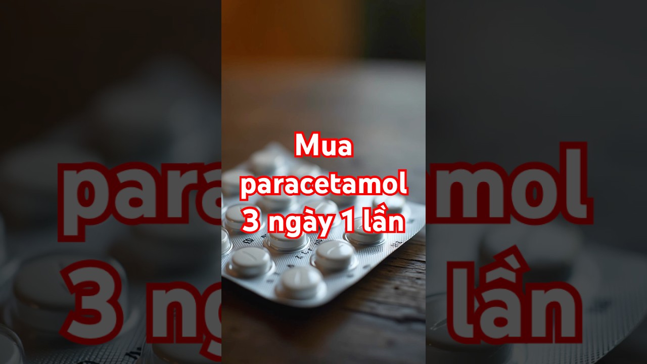 Hướng dẫn liều dùng an toàn Paracetamol, tránh nguy cơ hại gan ở người lớn tuổi.