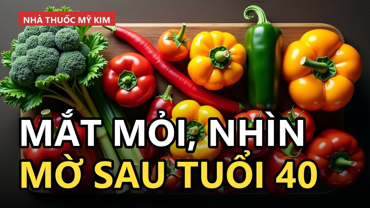 Hình ảnh minh họa về 3 dấu hiệu thị lực giảm sau tuổi 40 và cách phòng ngừa mắt mỏi hiệu quả.
