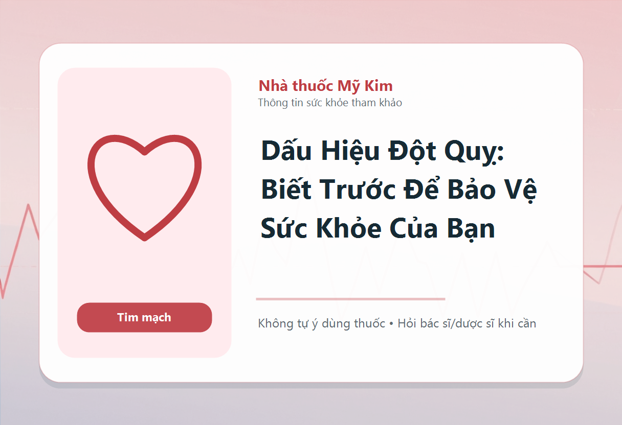 Dấu Hiệu Đột Quỵ: Biết Trước Để Bảo Vệ Sức Khỏe Của Bạn