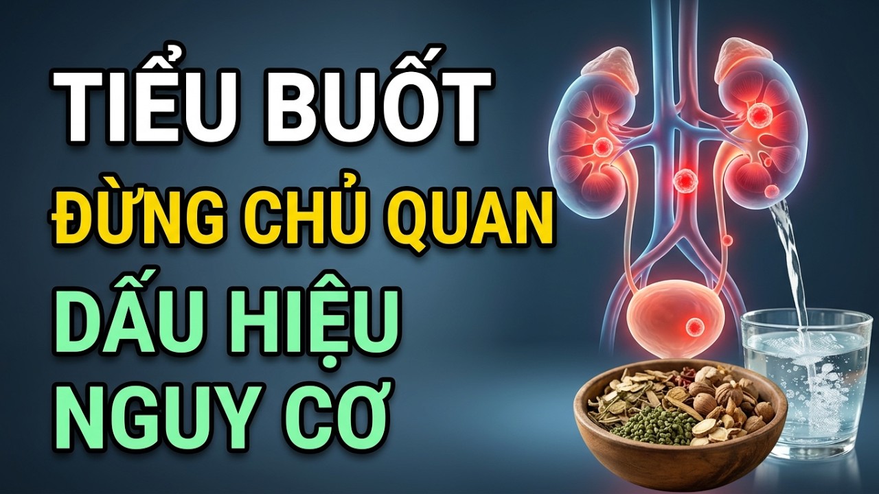 triệu chứng tiểu buốt tiểu rắt và viêm đường tiết niệu