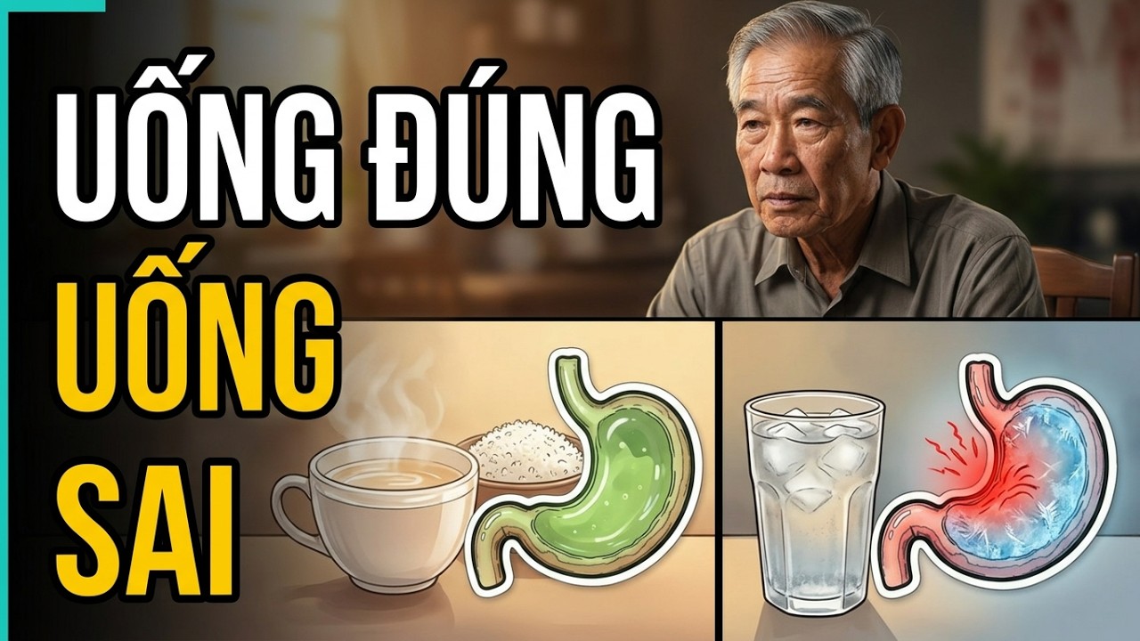 phân tích tác hại của uống nước đá trong bữa ăn đối với tiêu hóa
