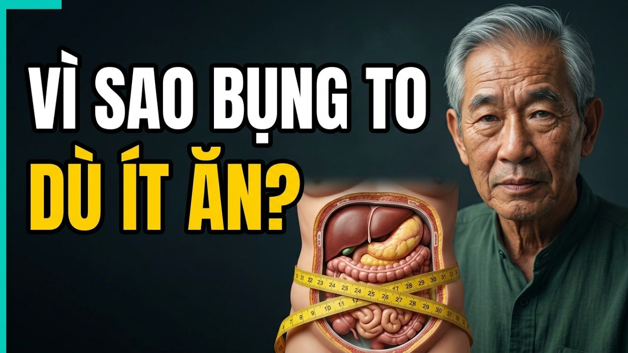 Hình ảnh mô tả tác động của lối sống ít vận động gây tích mỡ bụng.