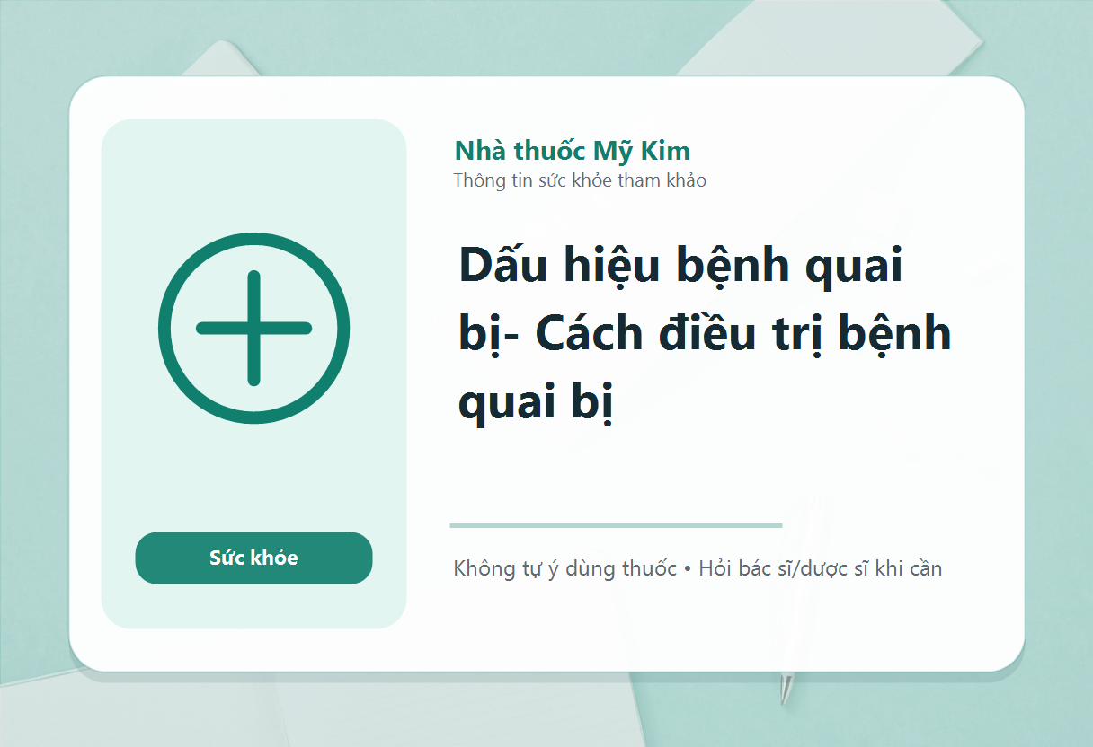 Dấu hiệu bệnh quai bị- Cách điều trị bệnh quai bị
