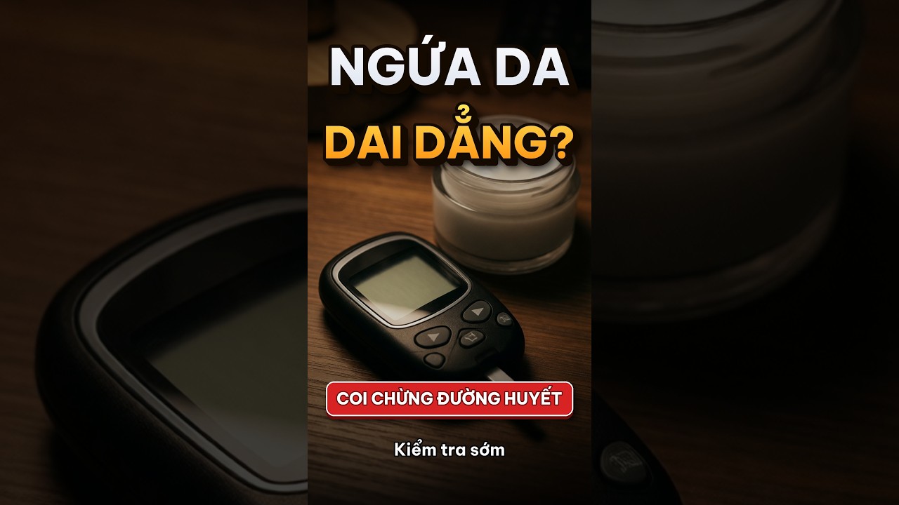 Ngứa da âm ỉ liên quan đến đường huyết cao